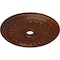 Ekena Millwork Viceroy Medallion (Canopies up to 4 7/8"), 35 1/8"OD x 4 7/8"ID x 2 1/2"P, Burnished Mahogany CM35VIBMC - alternate 2